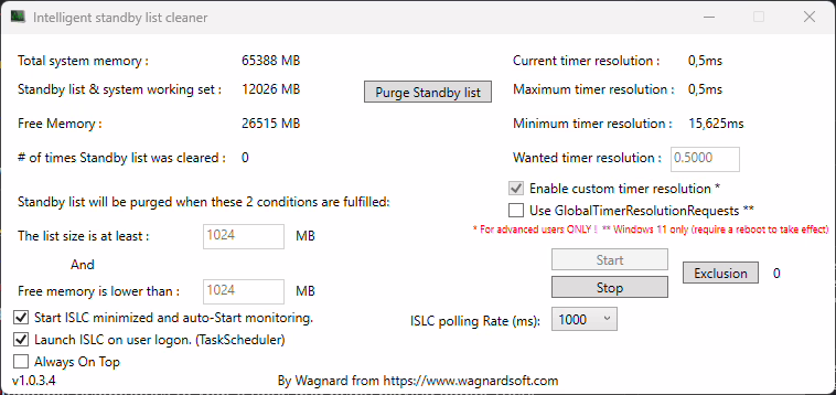 Configuring intelligent standby list cleaner (ISLC): a comprehensive guide 1 intelligent standby list cleaner islc png intelligent standby list cleaner,ISLC